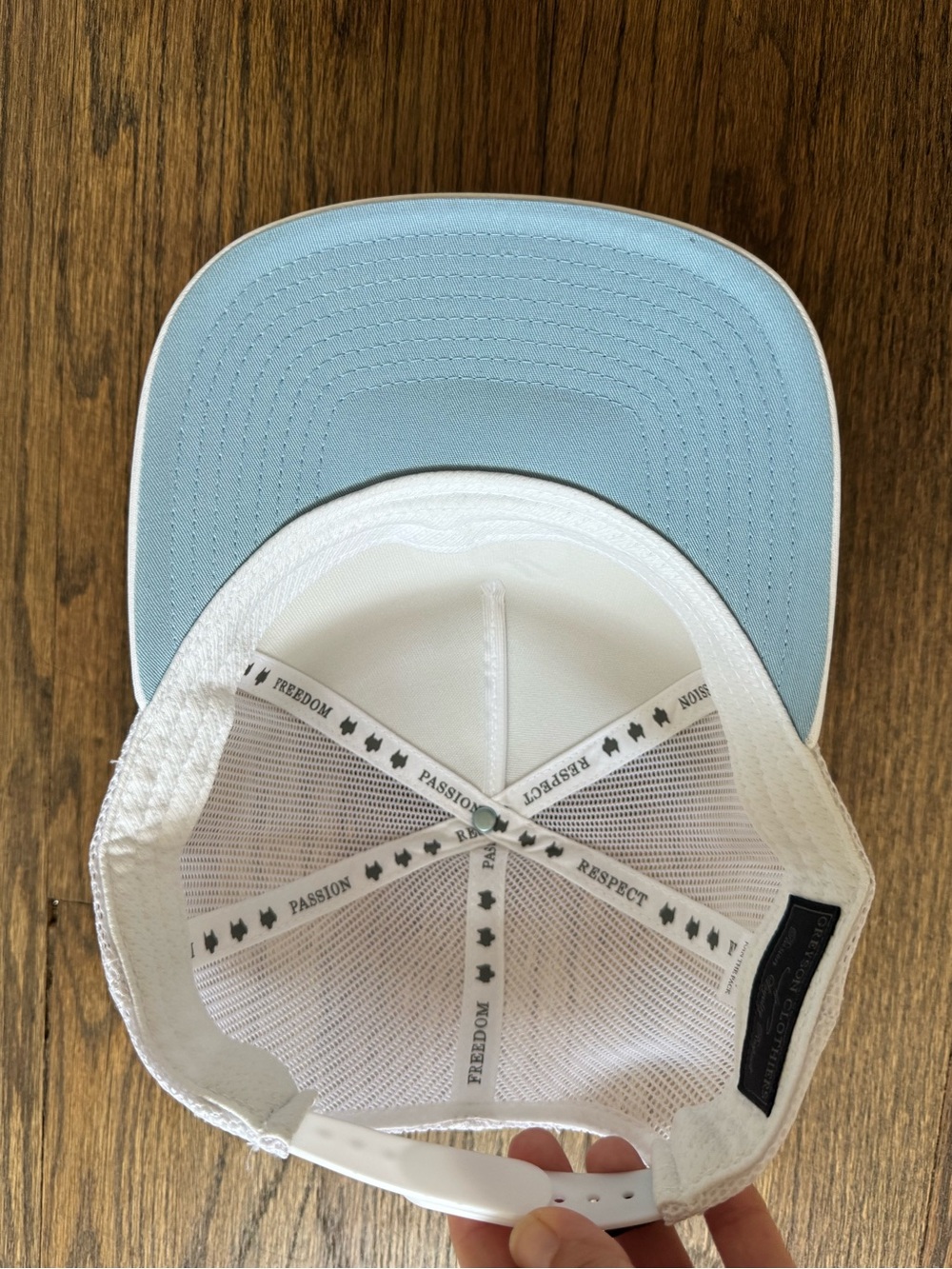 Greyson Clothiers Winged Foot Golf Club- White Mesh Hat - Picture 4 of 6